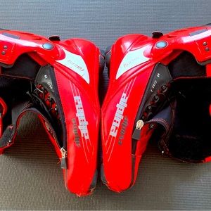 ALPINA Red Insulated Skate/Classic NNN Ski Boots Size 44 M 10-10.5 / W 11-11.5